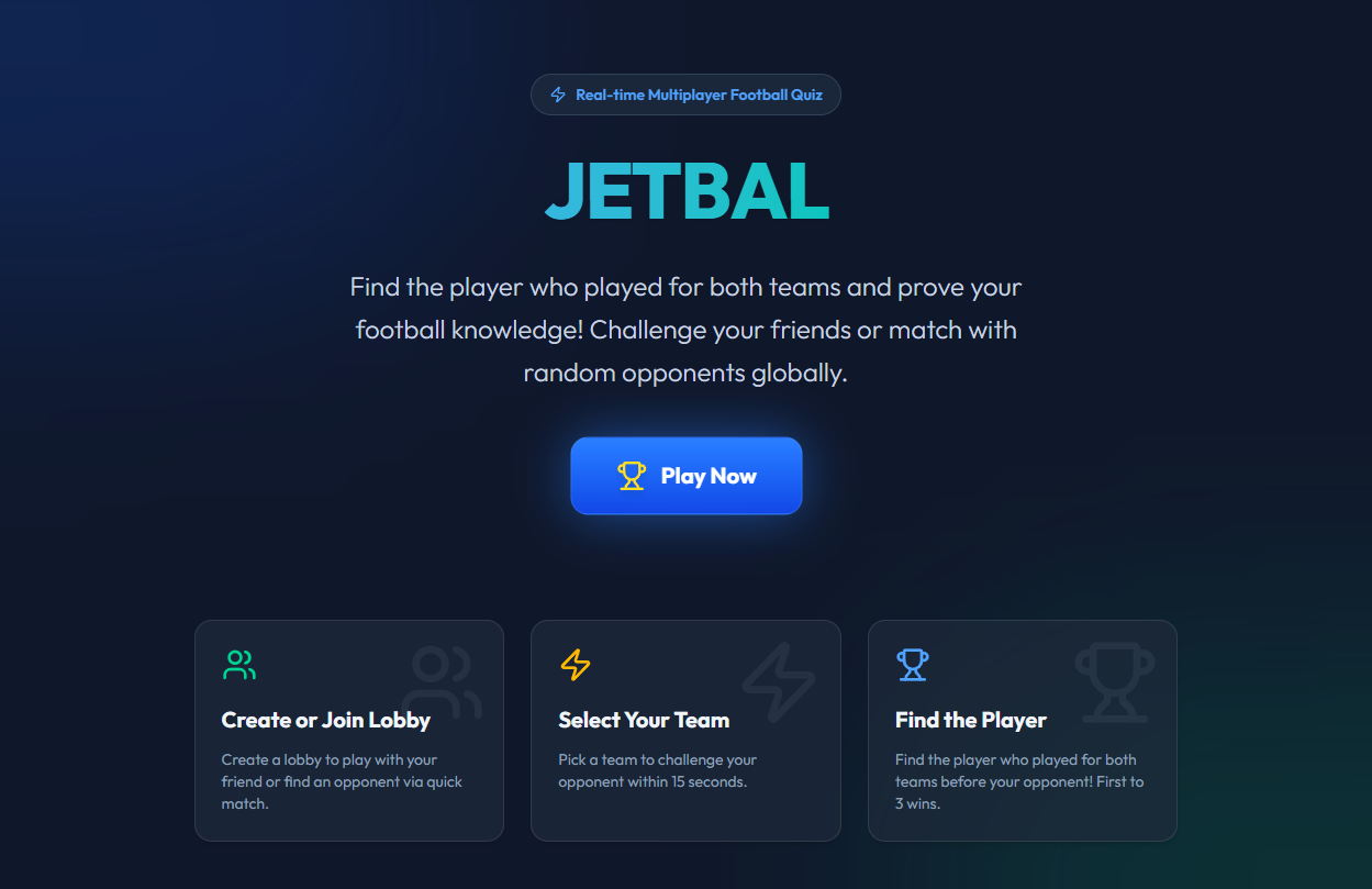 Jetbal - Multiplayer Football Quiz 1